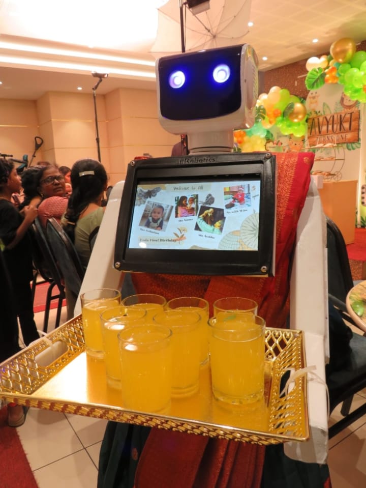 Robot at event